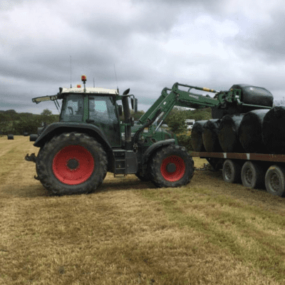 Bale Carting & Stacking